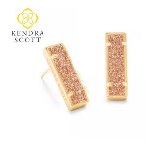 Kendra Scott rose gold drusy studs - Lady earrings
